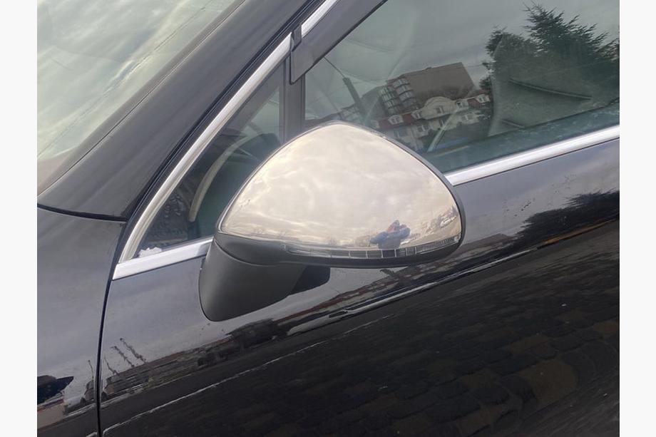Volkswagen Touareg 2010-2018 Cubiertas de Espejos (2 uds., Acero Inoxidable) OmsaLine - Acero Inoxidable Italiano Image