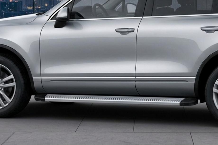 Volkswagen Touareg 2002–2010 Estribos Laterales Maya V2 (2 uds., Aluminio) Foto 1