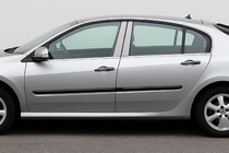 Renault Laguna 2007-2015 Molduras de Acero Inoxidable para Pilares de Puerta (4 uds) foto 1