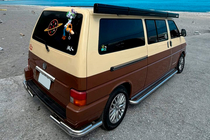 Volkswagen T4 Transporter 1990-2003 Esquinas traseras dobles AK003-Double (2 uds, acero inoxidable) foto 9
