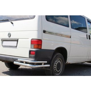 Esquinas traseras dobles AK003-Double (2 uds, acero inoxidable) Volkswagen T4 Caravelle/Multivan 1990–2003 foto 1