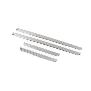 Protecciones de umbral interior de acero inoxidable Carmos (4 uds) Volkswagen Passat B8 2015-2023 foto 3