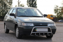 VAZ 2110-21115 1995-2015 Defensa Delantera WT003 60mm Acero Inoxidable foto 3