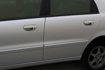 Daewoo Lanos 1998-2017 Cubiertas de manijas cromadas (8 piezas) foto 2