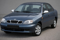 Daewoo Lanos 1998-2017 Cubiertas de Espejos Cromadas (2 uds) foto 2