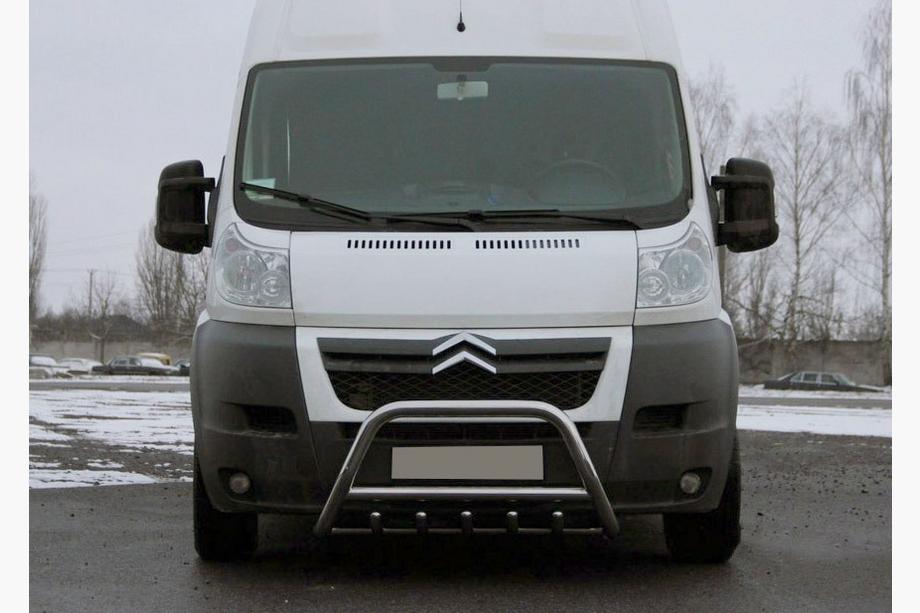 Fiat Ducato 2006-2025 Defensa Delantera WT003 (Acero Inoxidable) Foto 5