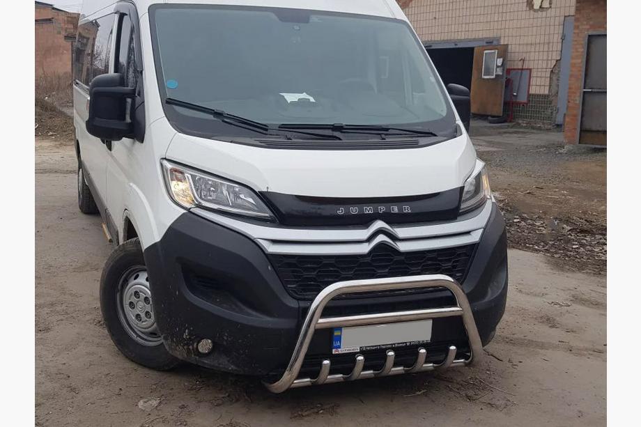Peugeot Boxer 2006-2025 Defensa Delantera WT003 (Acero Inoxidable) Image