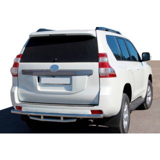 Barra Trasera AK002-2v1 (Acero Inoxidable) Toyota Land Cruiser Prado 150 2009-2023 foto 1