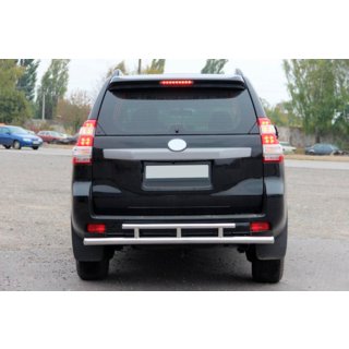 Barra Trasera AK002-2v2 (Acero Inoxidable) Toyota Land Cruiser Prado 150 2009-2023 foto 2