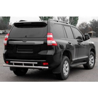 Barra Trasera AK002-2v2 (Acero Inoxidable) Toyota Land Cruiser Prado 150 2009-2023 foto 1