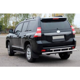 Barra Trasera AK002-2v2 (Acero Inoxidable) Toyota Land Cruiser Prado 150 2009-2023 foto 3