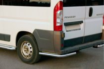 Citroen Jumper 2007-2025 Esquinas traseras AK003 (2 uds., acero inoxidable) foto 1