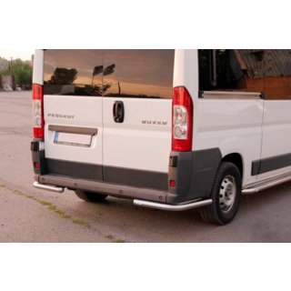 Esquinas traseras AK003 (2 uds., acero inoxidable) Peugeot Boxer 2006-2025 foto 4