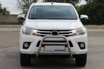 Toyota Hilux 2015- Defensa Delantera WT023 (Acero Inoxidable) foto 3