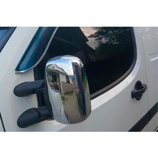 Cubiertas de Espejos Cromadas (2 uds., plastico) Fiat Doblo I 2001-2005 foto 3