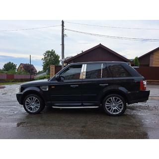 Molduras de Acero Inoxidable para Montantes de Puerta Range Rover Sport 2005-2013 foto 2