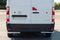 Renault Master 2011-2023 Esquinas traseras AK003 (2 uds., acero inoxidable) foto 2