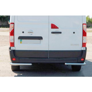 Esquinas traseras AK003 (2 uds., acero inoxidable) Opel Movano 2010-2021 foto 2