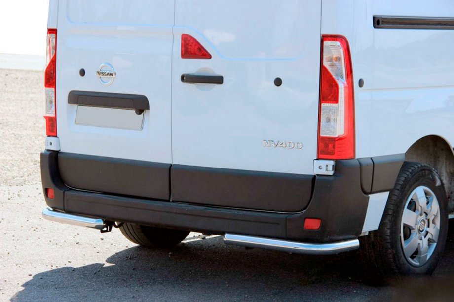 Opel Movano 2010-2021 Esquinas traseras AK003 (2 uds., acero inoxidable) Image