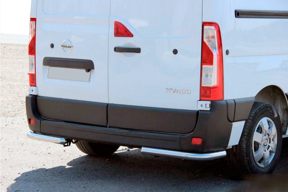 Nissan NV400 2010-2024 Esquinas traseras AK003 (2 uds., acero inoxidable) Image