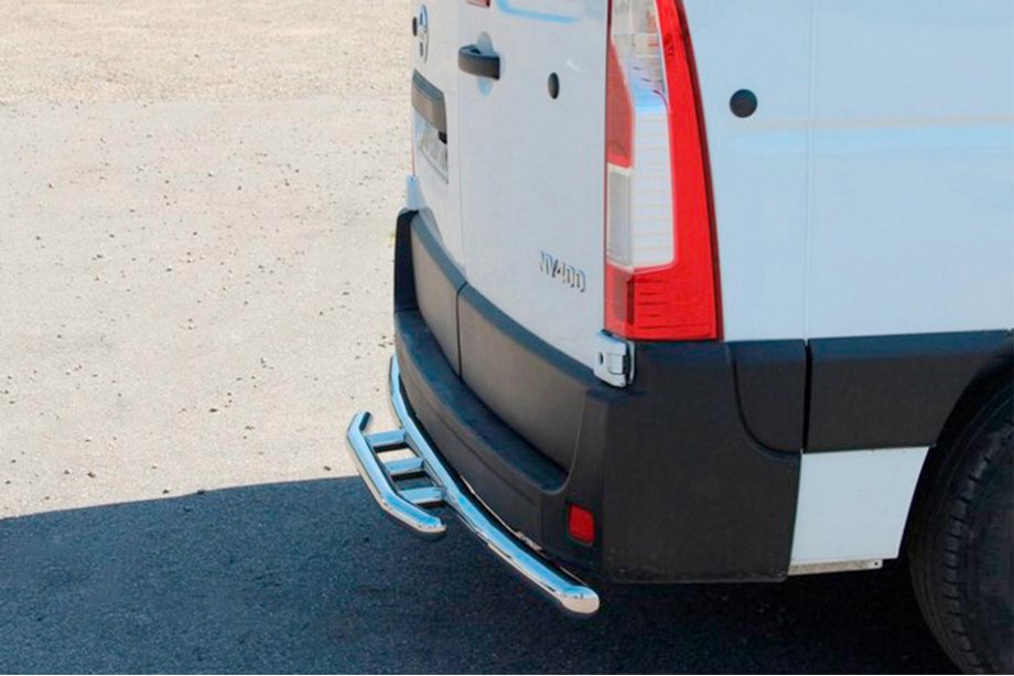 Nissan NV400 2010-2024 Barra Trasera AK011 (Acero Inoxidable) Image
