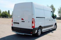 Renault Master 2011-2023 Barra Trasera AK011 (Acero Inoxidable) foto 4