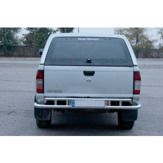 Protector Trasero AK004 (Acero Inoxidable) Nissan NP300 1999-2015 foto 2