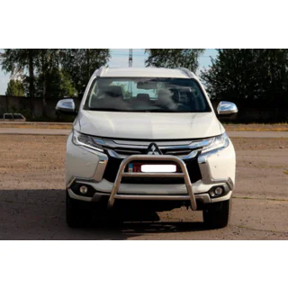 Defensa Delantera WT022 Acero Inoxidable foto 2