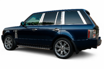 Range Rover III L322 2002-2012 Molduras de Acero Inoxidable para Pilares de Puerta (14 pcs) foto 1