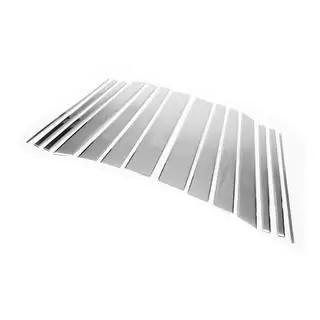 Molduras de Acero Inoxidable para Pilares de Puerta (14 pcs) foto 4