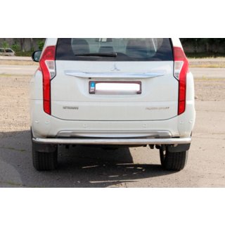 Protector Trasero AK005 (Acero Inoxidable) Mitsubishi Pajero Sport 2015- foto 4