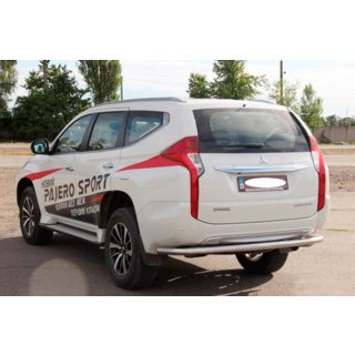 Protector Trasero AK005 (Acero Inoxidable) Mitsubishi Pajero Sport 2015- foto 3