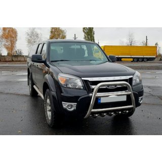 Defensa Delantera QT008 (Acero Inoxidable) foto 2