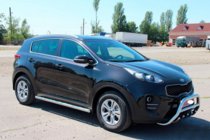 Kia Sportage 2015-2021 Barras Laterales BB001 (2 uds, acero inoxidable) foto 4