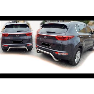 Protector Trasero AK007 (Acero Inoxidable) Kia Sportage 2015-2021 foto 1
