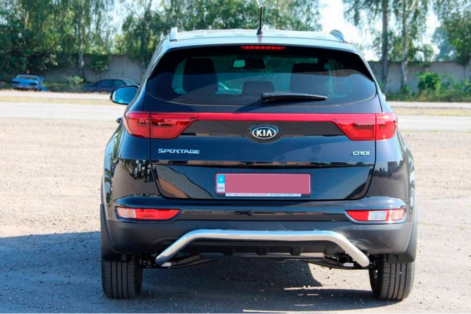 Kia Sportage 2015-2021 Protector Trasero AK007 (Acero Inoxidable) Foto 4