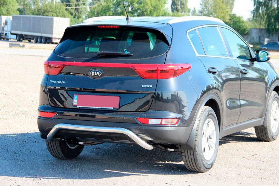 Kia Sportage 2015-2021 Protector Trasero AK007 (Acero Inoxidable) Foto 3