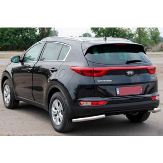 Protector Trasero de Esquinas AK003 (Acero Inoxidable) Kia Sportage 2015-2021 foto 3