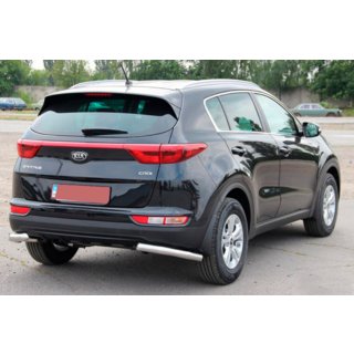 Protector Trasero de Esquinas AK003 (Acero Inoxidable) Kia Sportage 2015-2021 foto 4