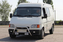 Ford Transit 1991-2000 Defensa Delantera WT006 (Acero Inoxidable) foto 2