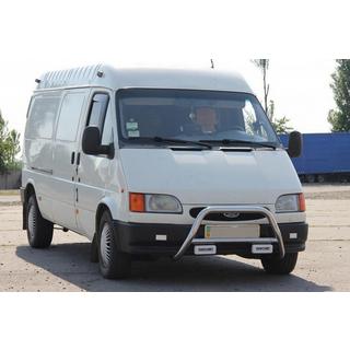 Defensa Delantera WT006 (Acero Inoxidable) Ford Transit 1991-2000 foto 1