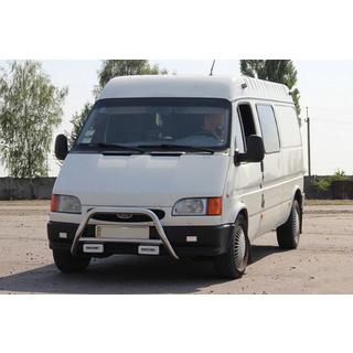 Defensa Delantera WT006 (Acero Inoxidable) Ford Transit 1991-2000 foto 2