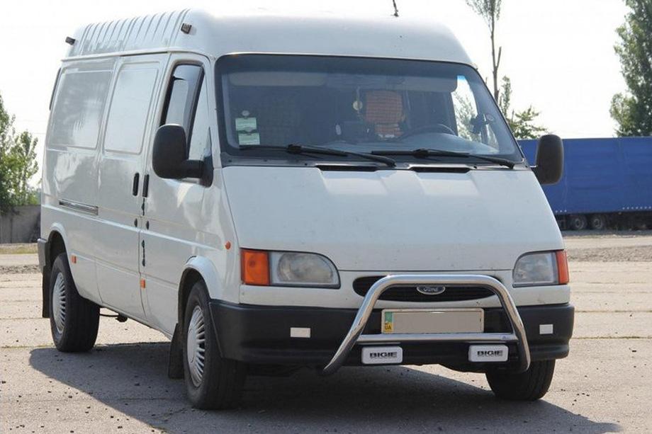 Ford Transit 1991-2000 Defensa Delantera WT006 (Acero Inoxidable) Image