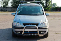 Opel Zafira A 1998-2005 Defensa Delantera QT006 (Acero Inoxidable) foto 1