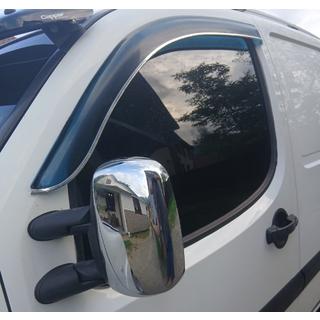 Cubiertas de Espejos Cromadas (2 uds., plastico) Fiat Doblo I 2005-2010 foto 3