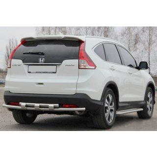 Barra trasera AK002-doble (acero inoxidable) Honda CRV 2012-2016 foto 1