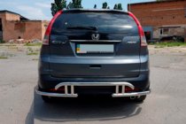 Honda CRV 2012-2016 Barra Trasera AK003-21 (Acero Inoxidable) foto 5