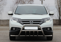 Honda CRV 2012-2016 Defensa Delantera WT003-ST-V1 (Acero Inoxidable) foto 1
