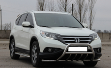 Honda CRV 2012-2016 Defensa Delantera WT003-ST-V1 (Acero Inoxidable) foto 2