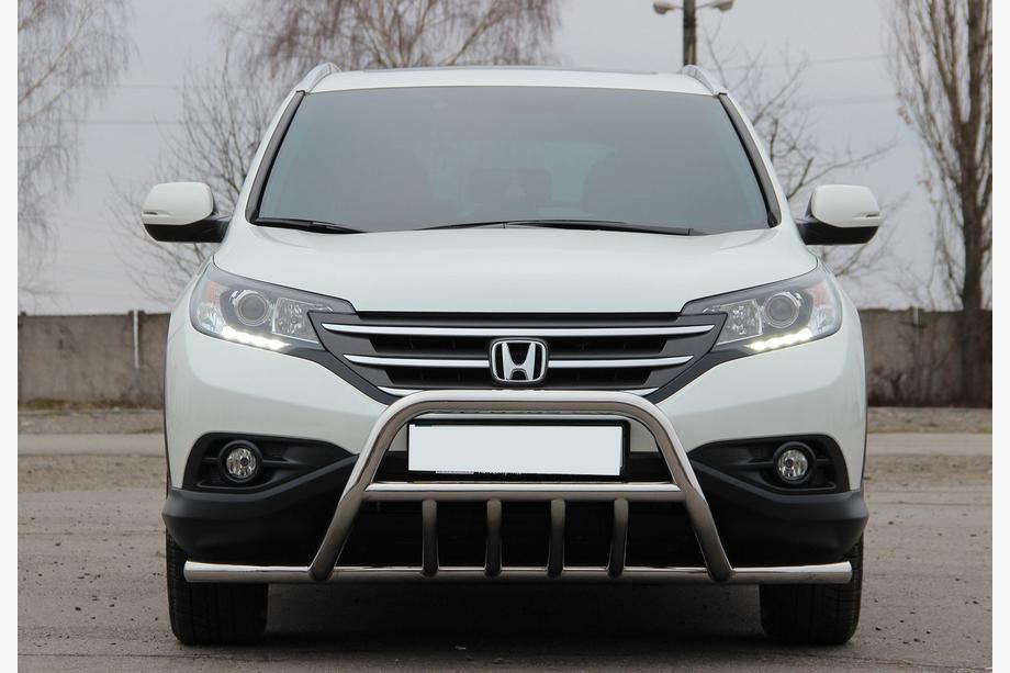 Honda CRV 2012-2016 Defensa Delantera WT003-ST-V1 (Acero Inoxidable) Image